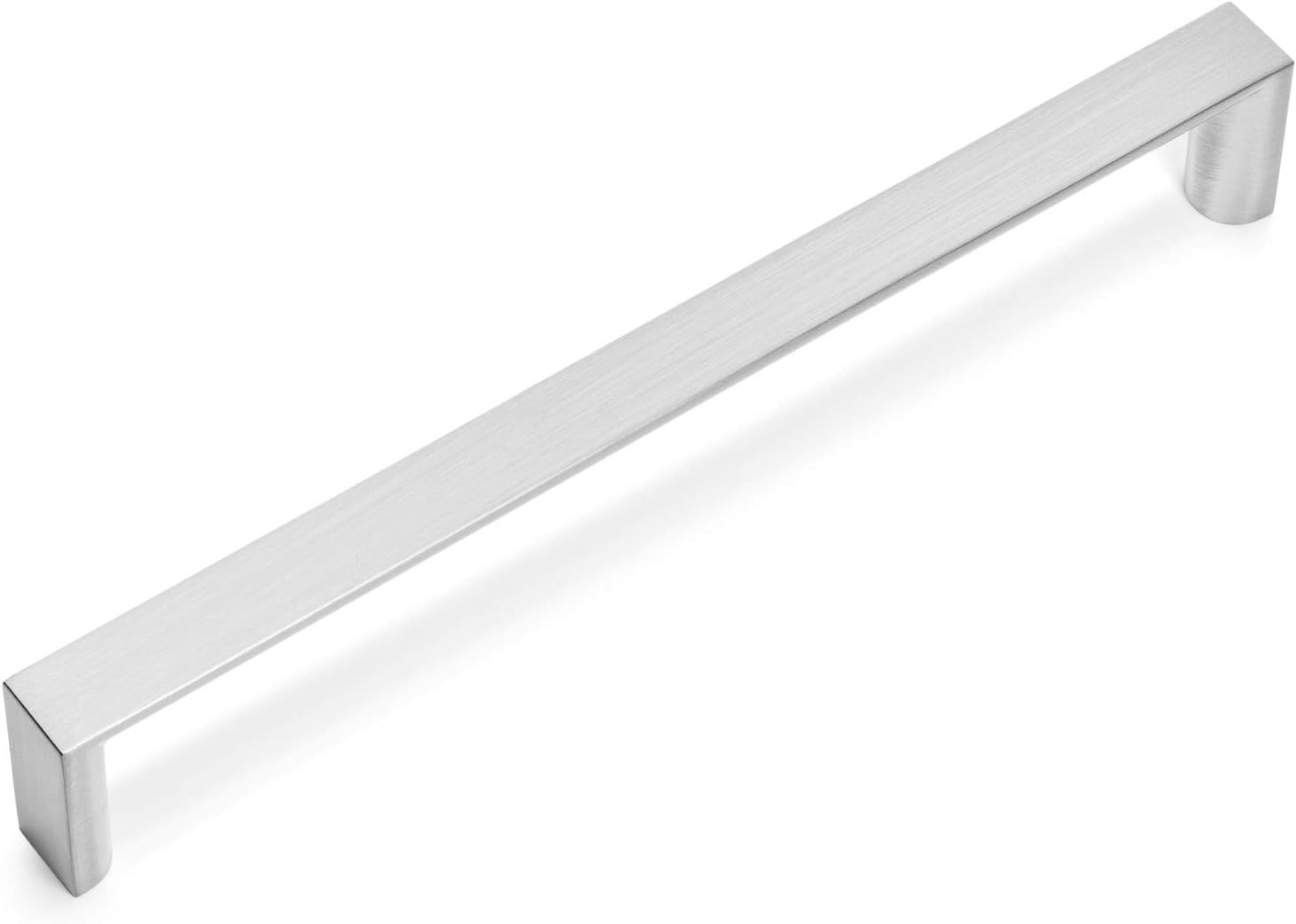 10 Pack - Cosmas 3133-192SN Satin Nickel Contemporary Cabinet Hardware Handle Pull - 7-1/2