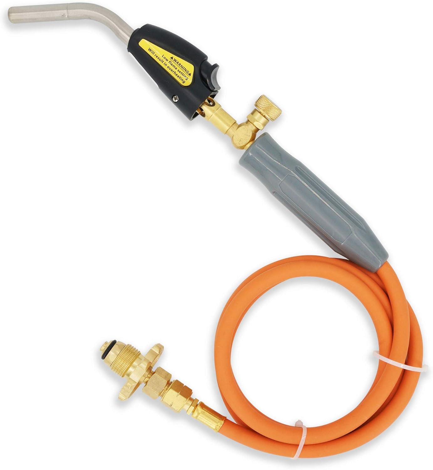 Welding Torch Fueled By 20 lb Propane With Type 1 Valve, OPD Valve Pack of 2