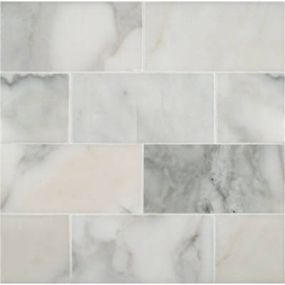 MS International Marble 3 x 6 Polished Calacatta Gold Tile u0026 Stone