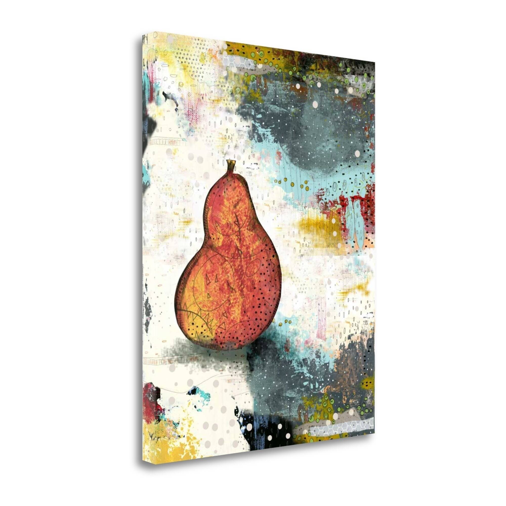 37x22 x 28x22 Abstract Pear by Sarah Ogren Fine Art Giclee Print