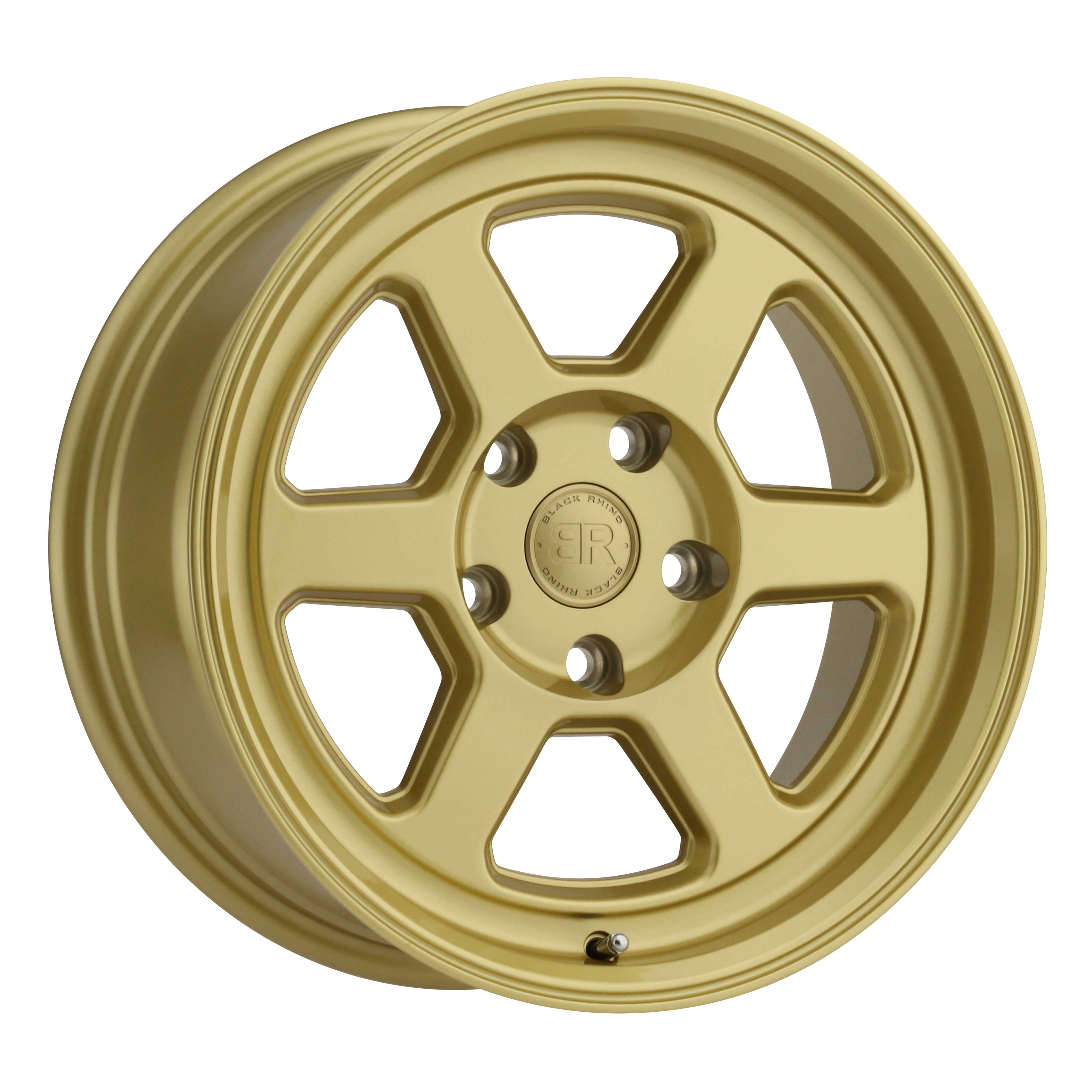 Black Rhino Rumble Gloss Gold 15x7 5x100 ET15 Rims
