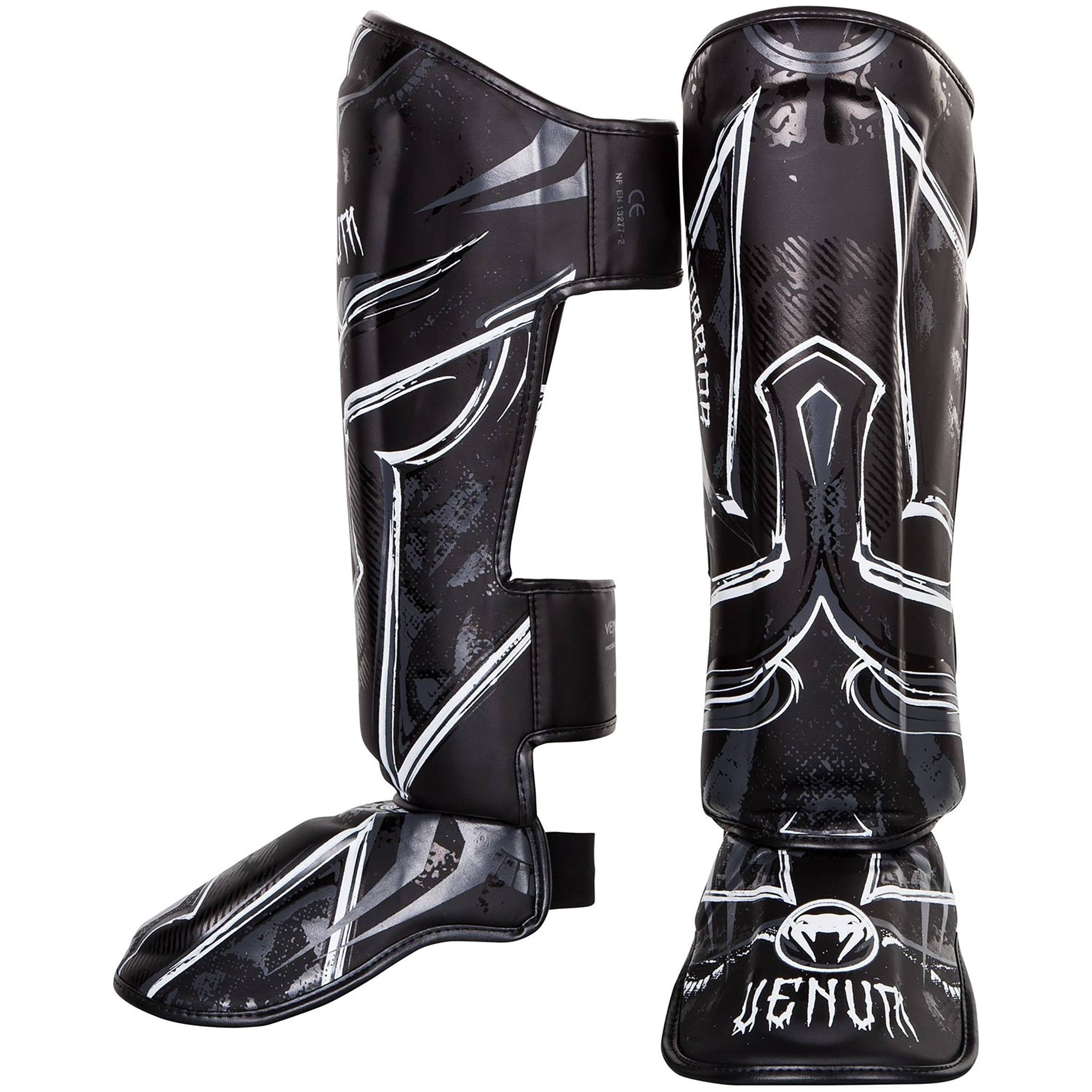 Venum Gladiator 3.0 Shin Guards - Black/White XL