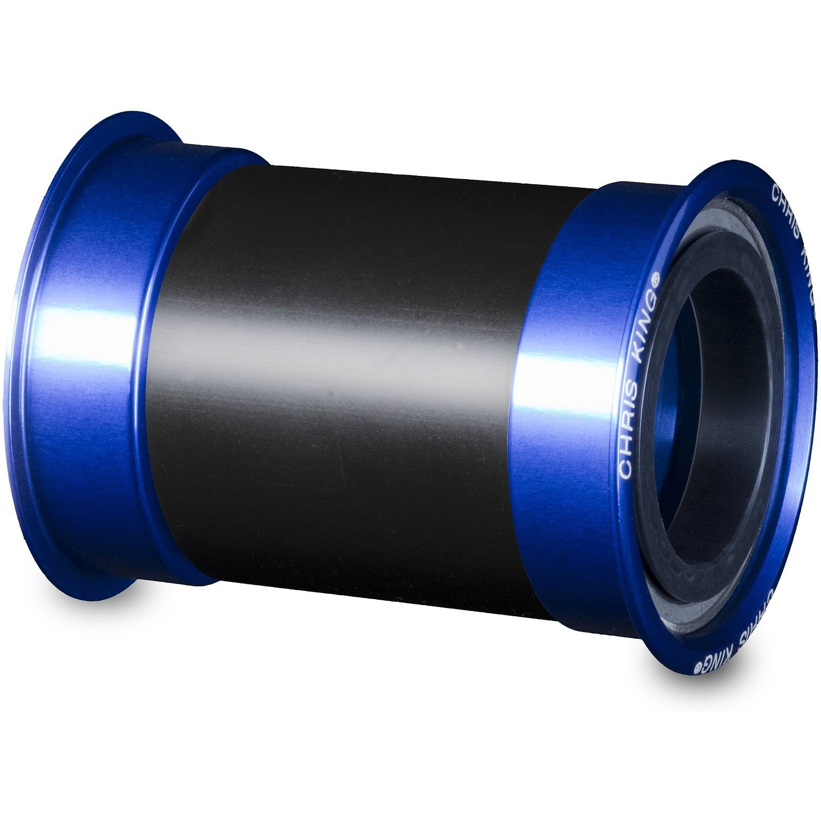 Chris King - Bottom Bracket - Press Fit 30 - Navy - Steel Bearings