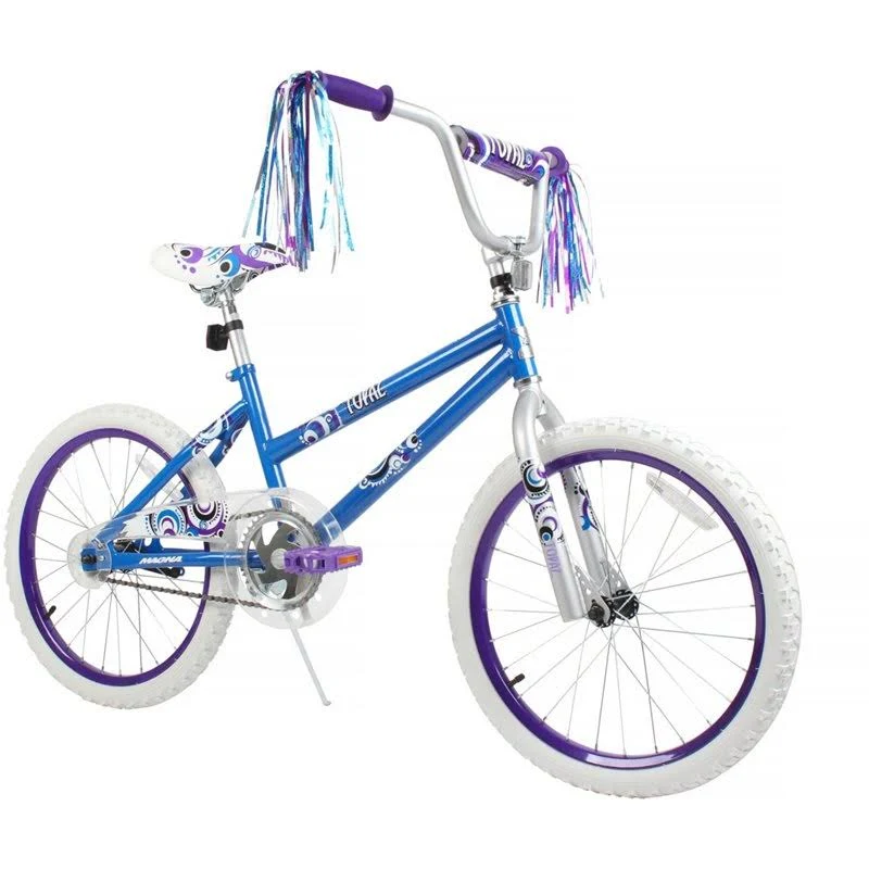 Magna Girls& Topaz 20 in Bike Blue/Silver - Girls Bikes at Academy Sports