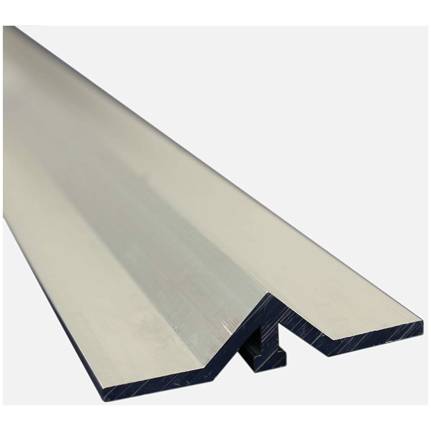 Aleko 12' Aluminum V Track for Sliding or Rolling Driveway Gate