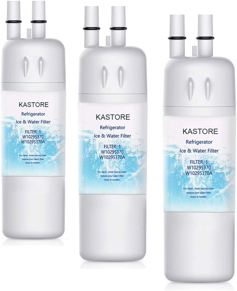 W10295370A Water FiIter Cap Replacement, Compatible with EDR1RXD1 Refrigerator Water FiIter 1 Kenmore 46-9081,Kenmore 46-9930 The refrigerator Water FiIters 3P Pack of 2