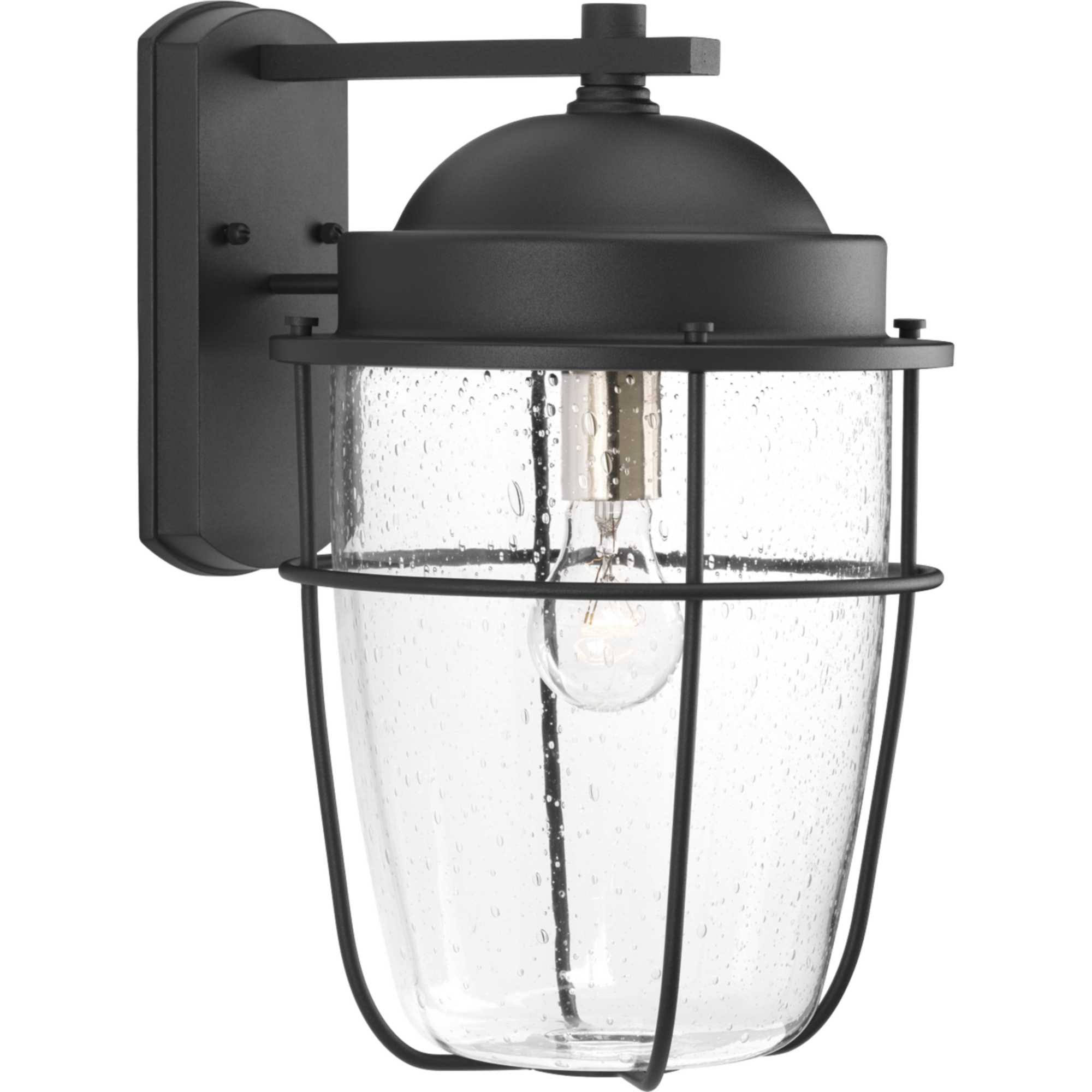 Progress Lighting P560067-031 Holcombe Outdoor Wall Light Black