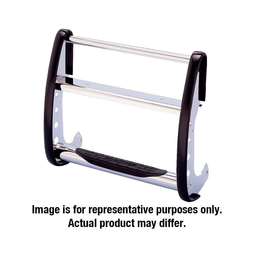 Go Rhino 3214B 3000 Series StepGuard Grille Guard Black for Dodge Ram 1500