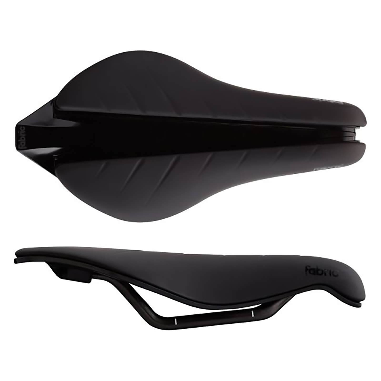 Fabric Tri Flat Pro Saddle - Black