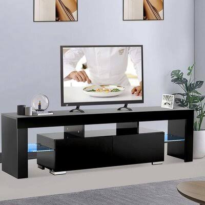Aimo TV Stand for TVs Up to 58x22 Orren Ellis Color: Black