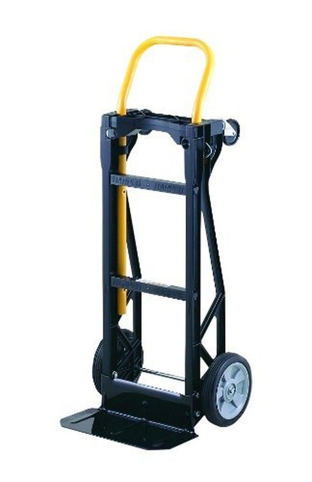 Harper Trucks Lightweight 400 lb Capacity Nylon Convertible Hand Truck and Dolly