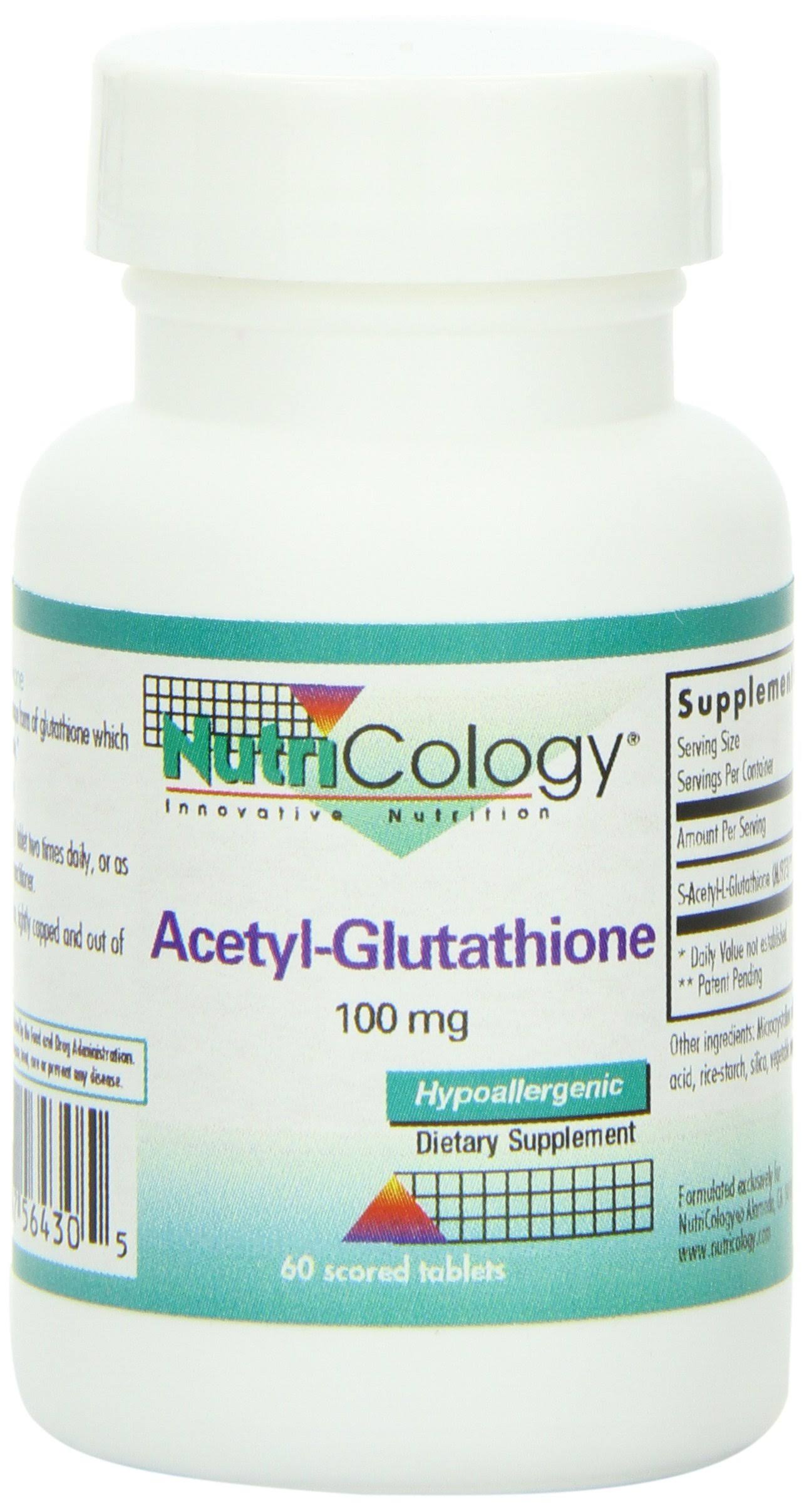 Nutricology Acetyl-Glutathione 60