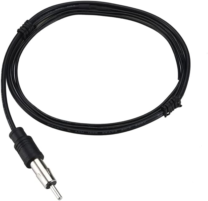 Marine Antenna AM FM Aerial Black 1pc Pack of 2