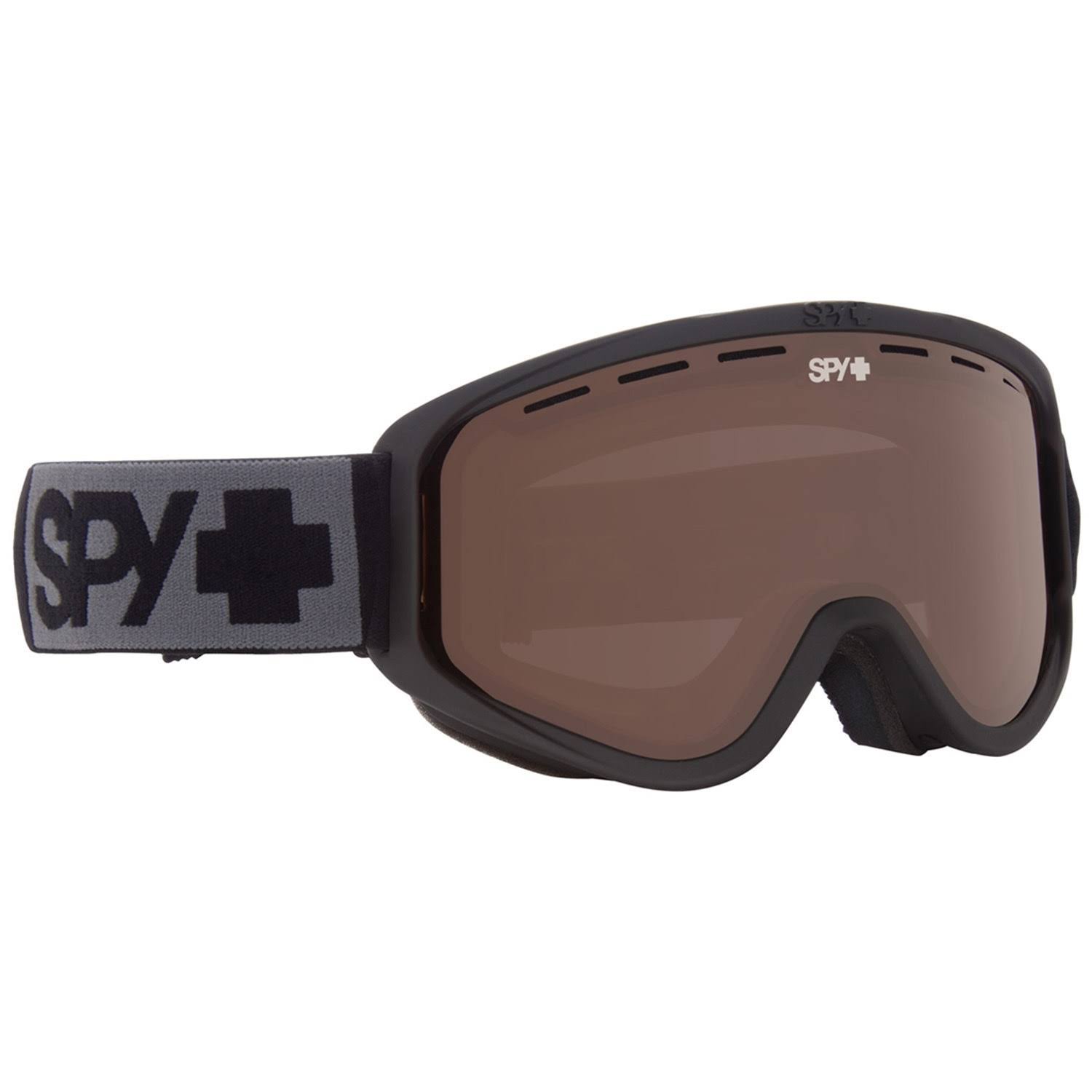 Spy Optic Woot Goggles Matte Black/Bronze