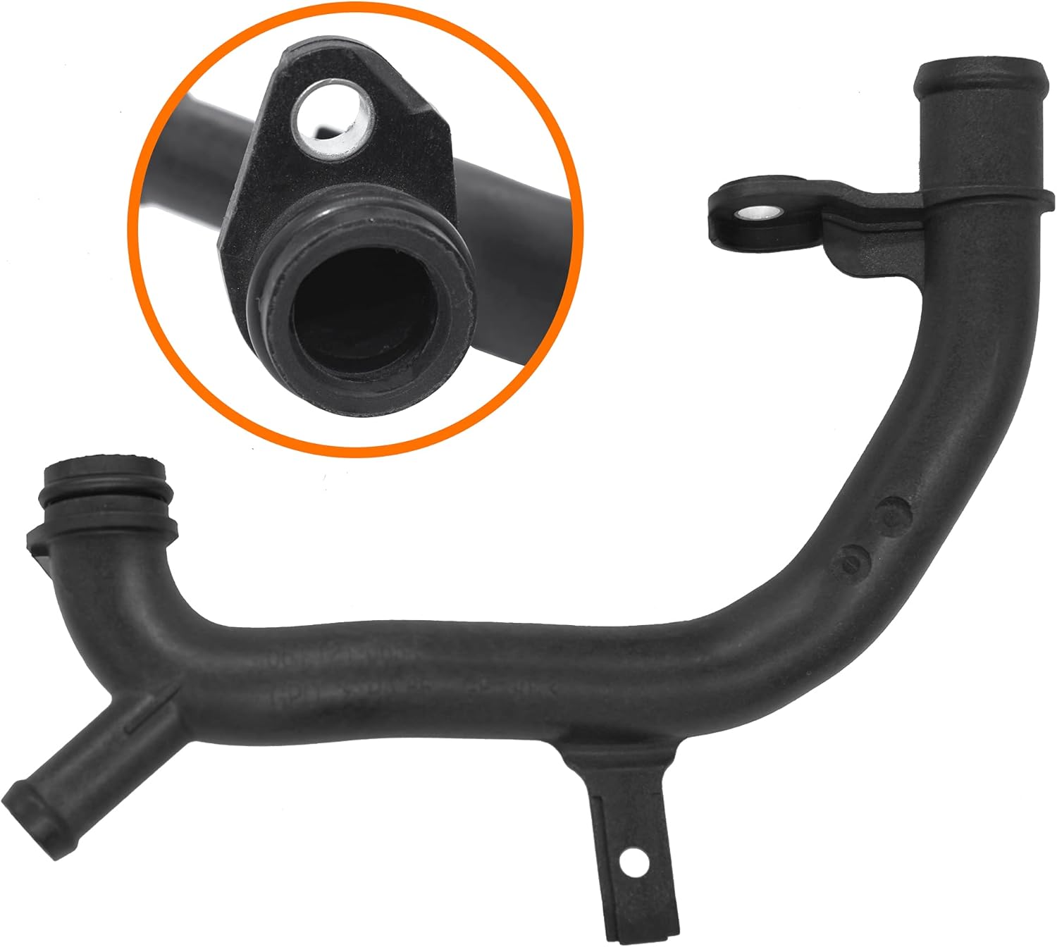 Water Pipe Compatible With 2009-2010 Volkswagen Passat & 2009-2018 Tiguan Replace# 06J121065F