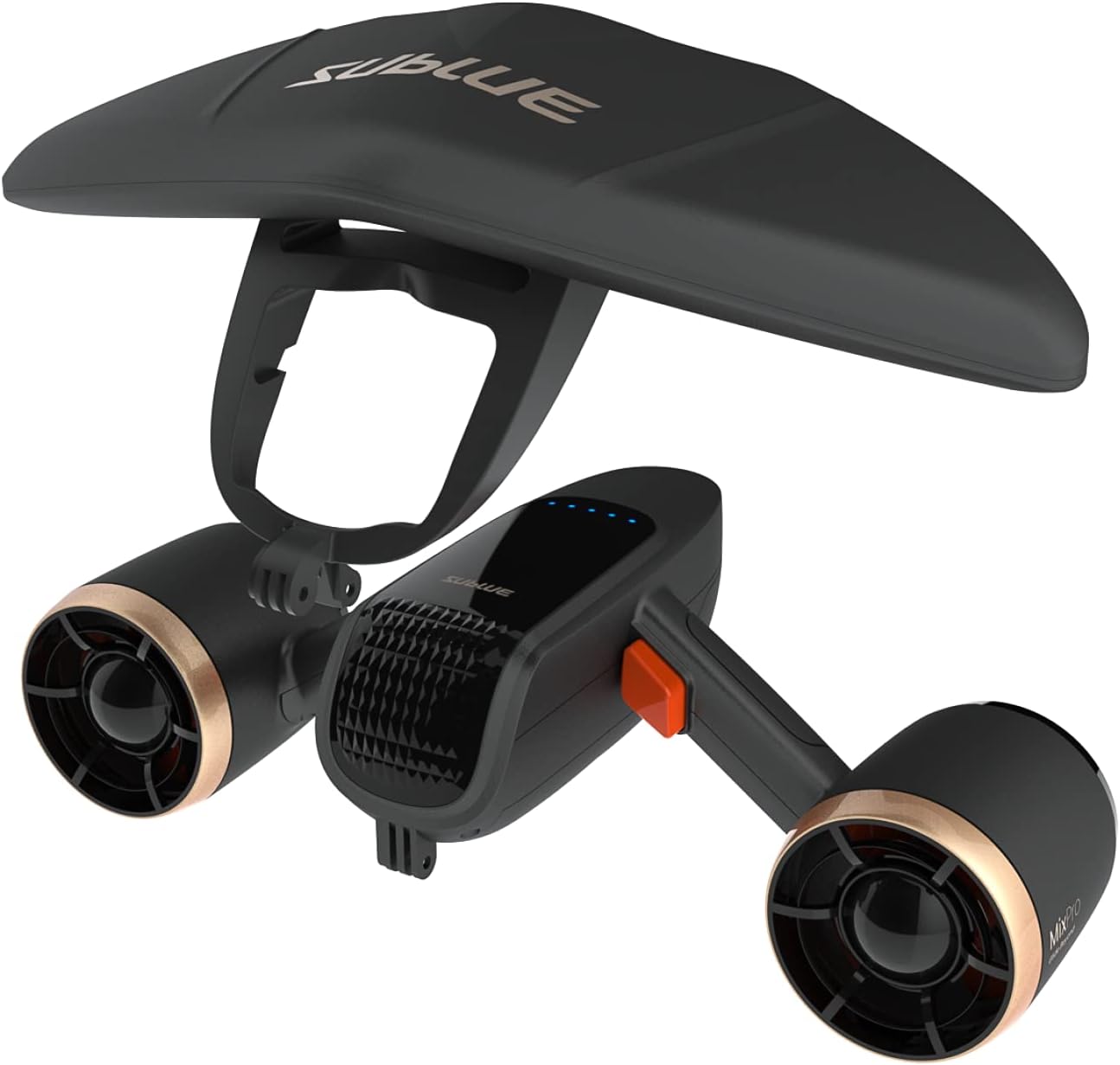 WINDEK SUBLUE WhiteShark Mix Underwater Scooter with Action Camera Mount Dual Motor 40M Waterproof for Water Sports Swimming Pool & Diving & Snorkeling & Sea Adventures