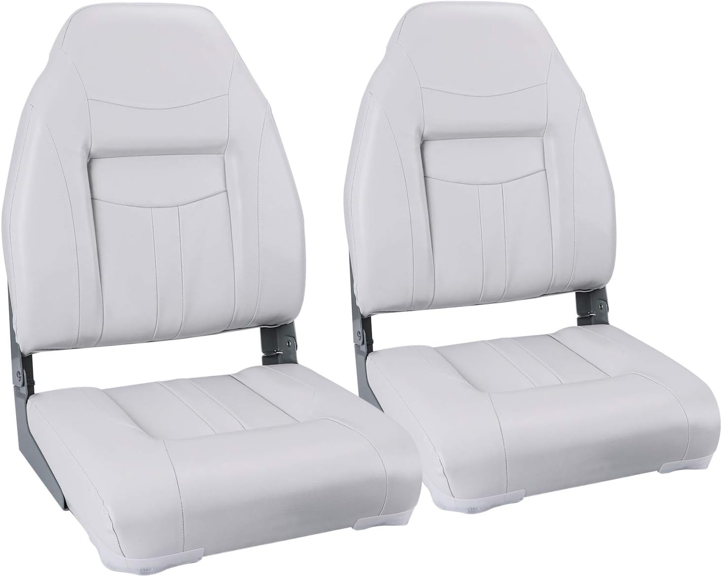 NORTHCAPTAIN S1 Deluxe High Back Folding Boat Seat,Stainless Steel Screws Included