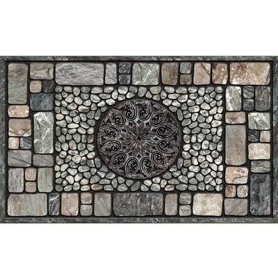 Masterpiece Notre Dame 30 in. x 18 in. Non-Slip Outdoor Door Mat Apache Mills