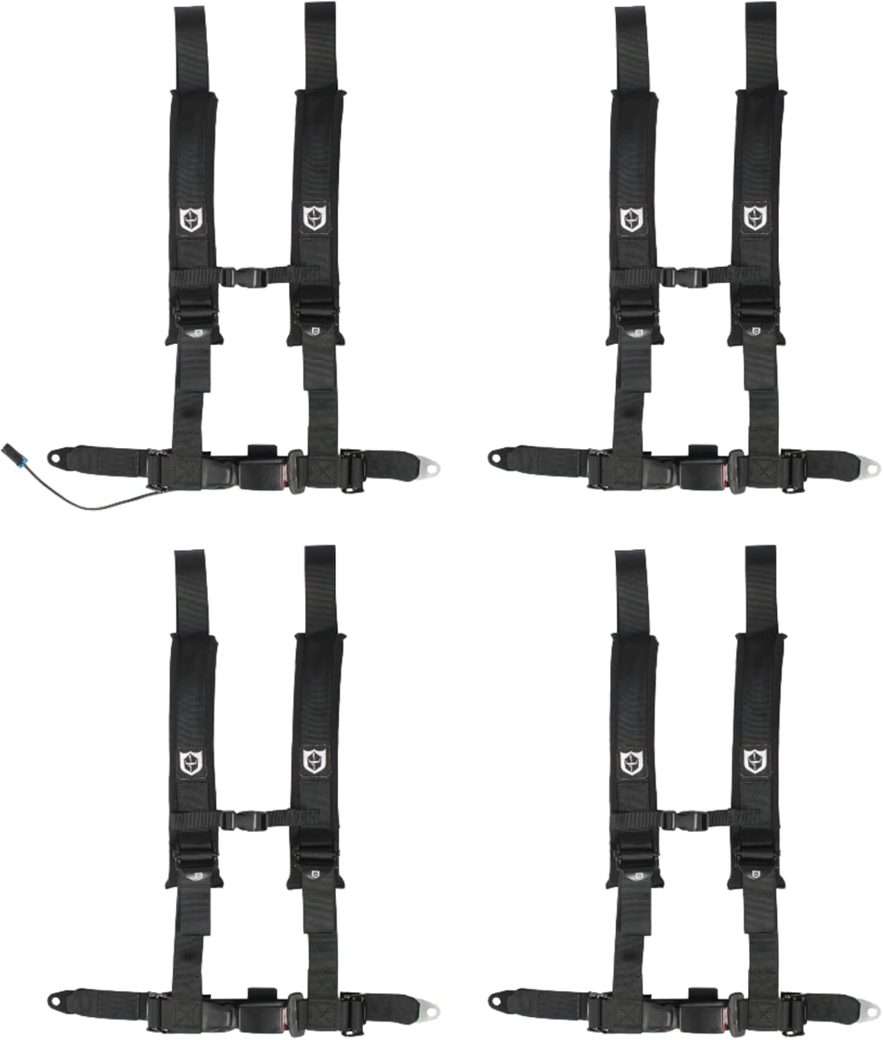 Pro Armor A114220SV Silver 4-Point Harness 2