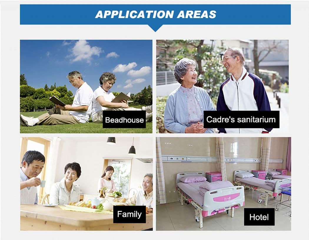 SINGCALL Wireless Calling System, Nurse Call System, 360 Degree Waterproof Pager Watch Receiver, No Screw Pager, Pack of 5 Pagers and 1 Receiver