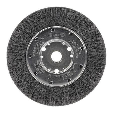 Osborn 0002101600 Crimped Wire Narrow Face Wheel Brush,6x22
