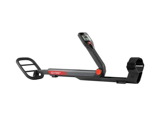 Minelab GO-FIND 22 Compact u0026 Ultra Lightweight Metal Detector with 8x22 Waterproof Detector Coil + GO-FIND Sturdy Vinyl Blac