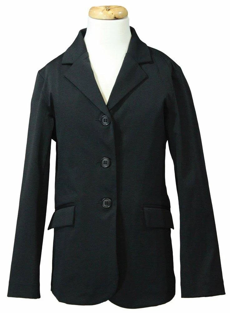 Equine Couture Children&s Raleigh Show Coat - 16 / Black