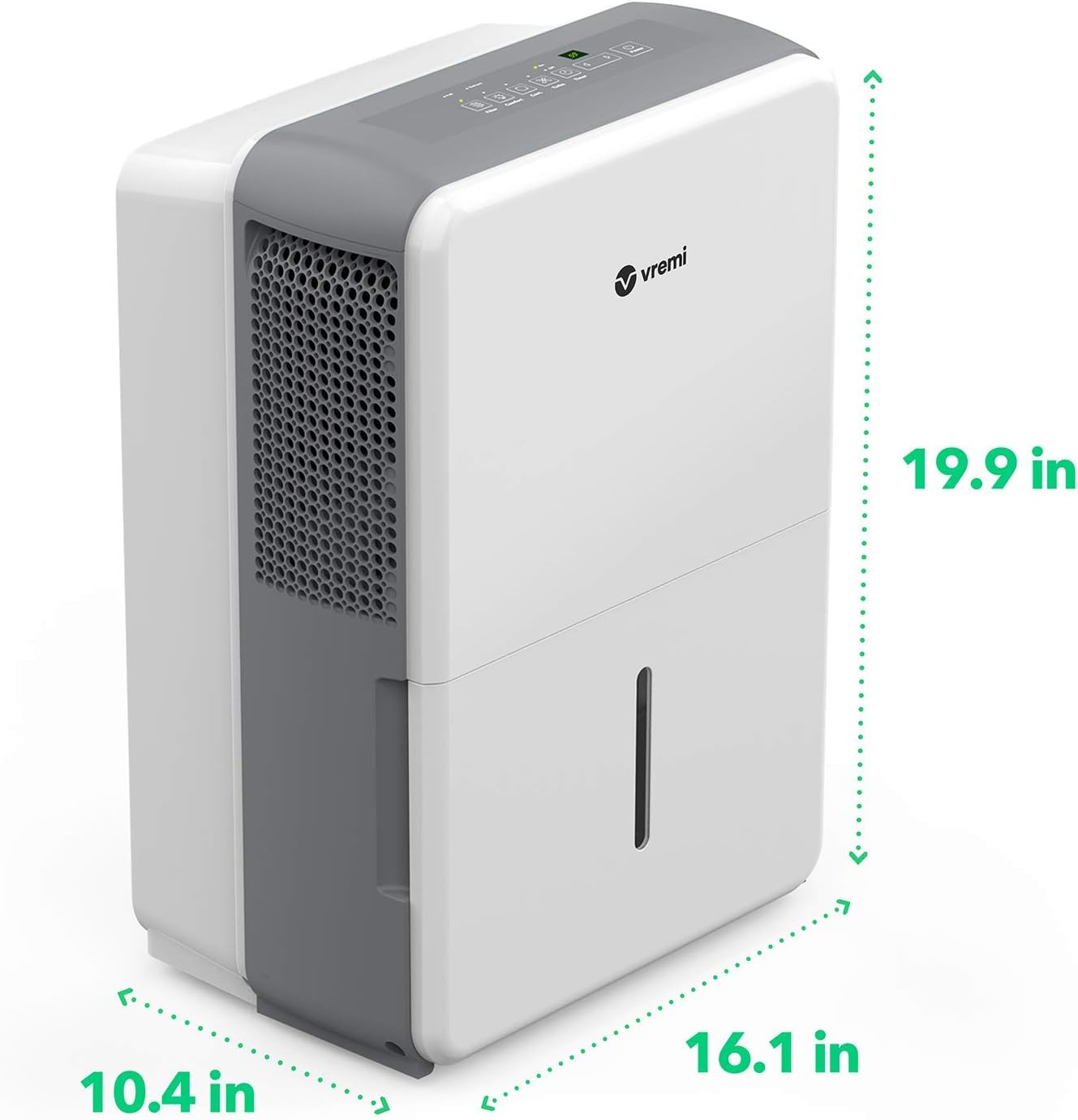 Vremi 22 Pint 1,500 Sq. Ft. Dehumidifier Energy Star Rated for Medium Spaces and Basements