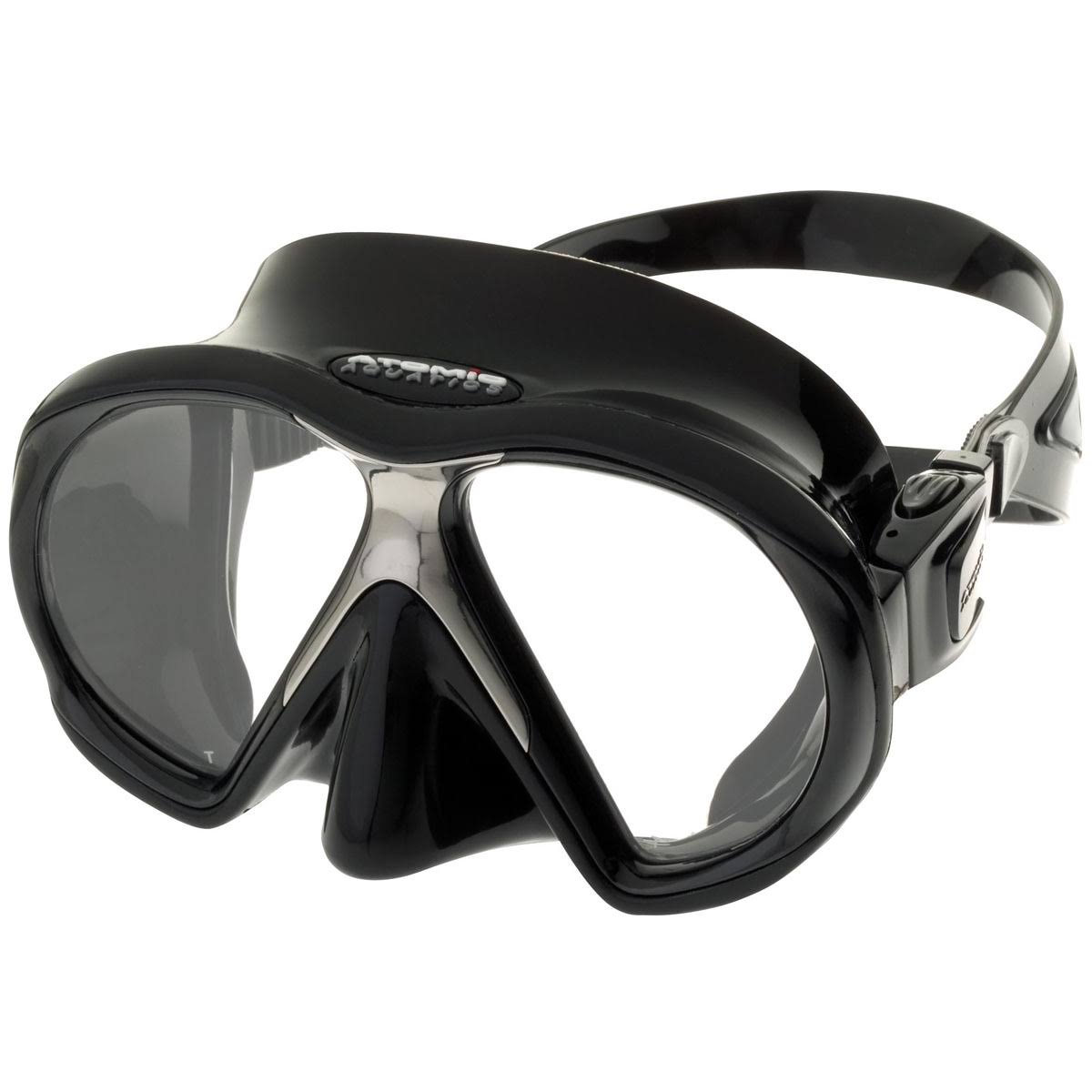 Atomic Subframe Mask Black w/Black / Slim Fit