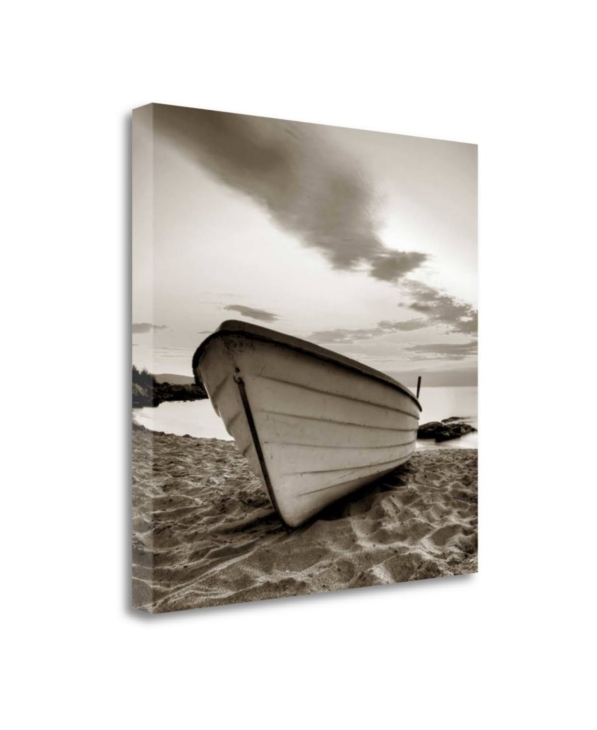 29x22 x 29x22 Boat on The Beach by PhotoINC Studio Fine Art Giclee Print