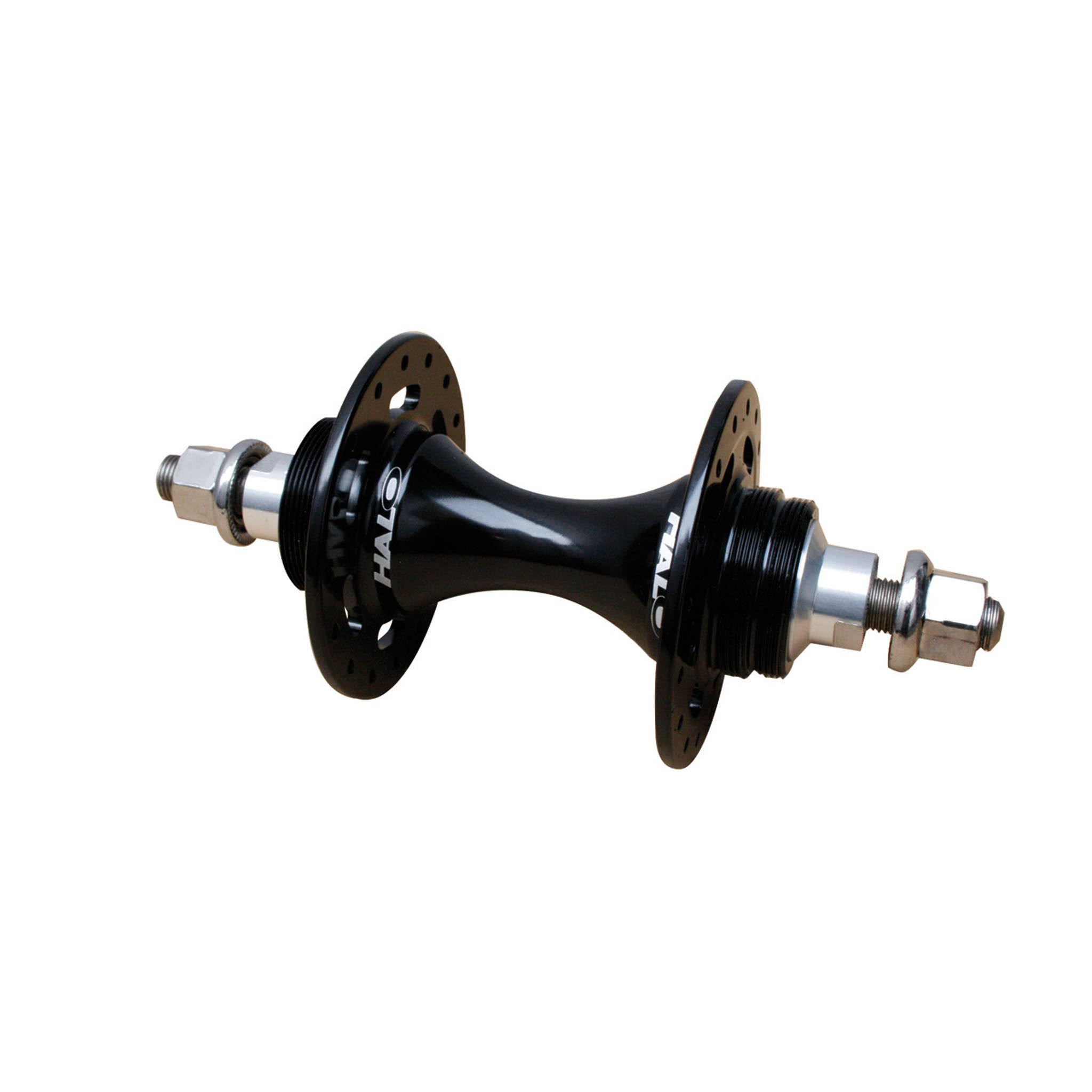 Halo Track Rear Hub (Fixed/Freewheel) 32H Black