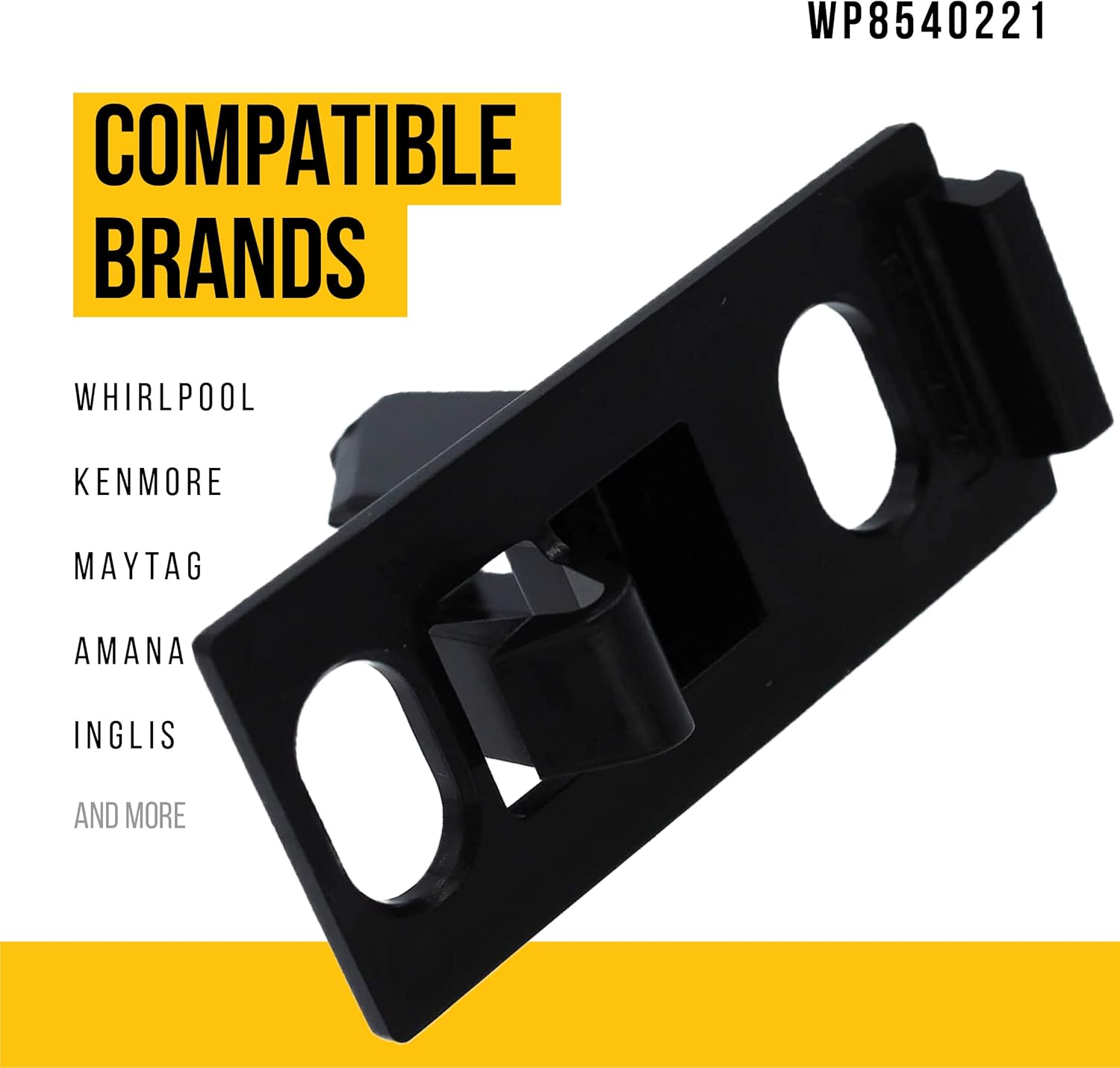 WP8540221 Washer Door Strike - Replaces AP6013040, W10111148, 8540221, 1179927, PS11746261