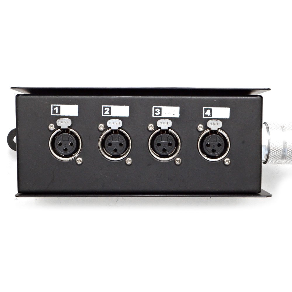 Seismic Audio - SASH-4x20 - 4 Channel XLR Send Sub Snake Cable - 20 Feet Pack of 2