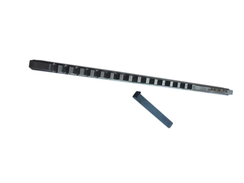 ICZW B Push-Type Keyway Broach Metric Sized High Speed Steel Keyway with Shim Cutting Tool (B1-4)