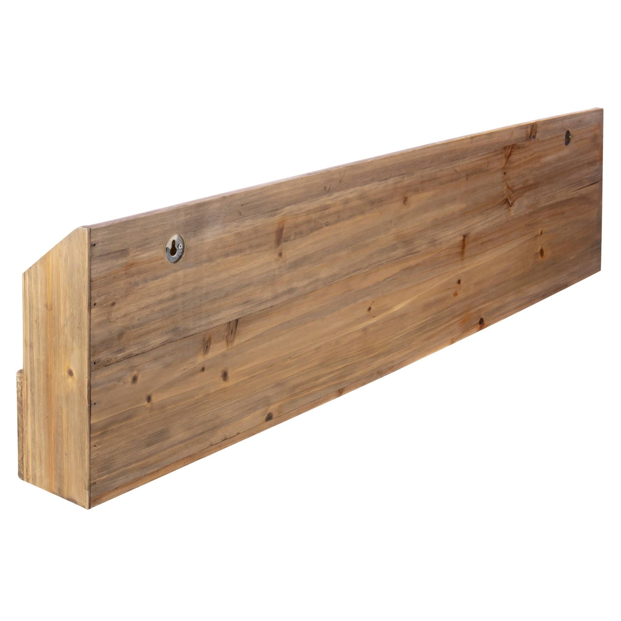 kieragrace kg Muskoka Cantu Shelf Brown Solid Wood