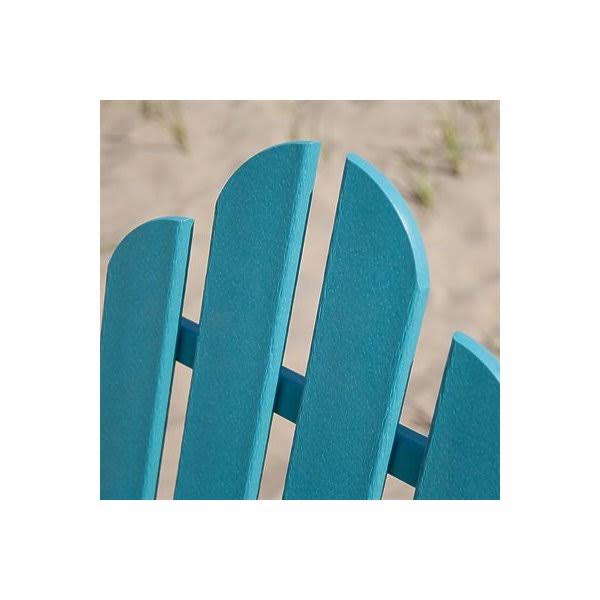 POLYWOOD Long Island Counter Chair - Pacific Blue