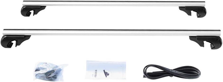 Summates Universal Roof Top Cargo Racks Cross Bars -1Pair (47“ Cross Bar) Pack of 2