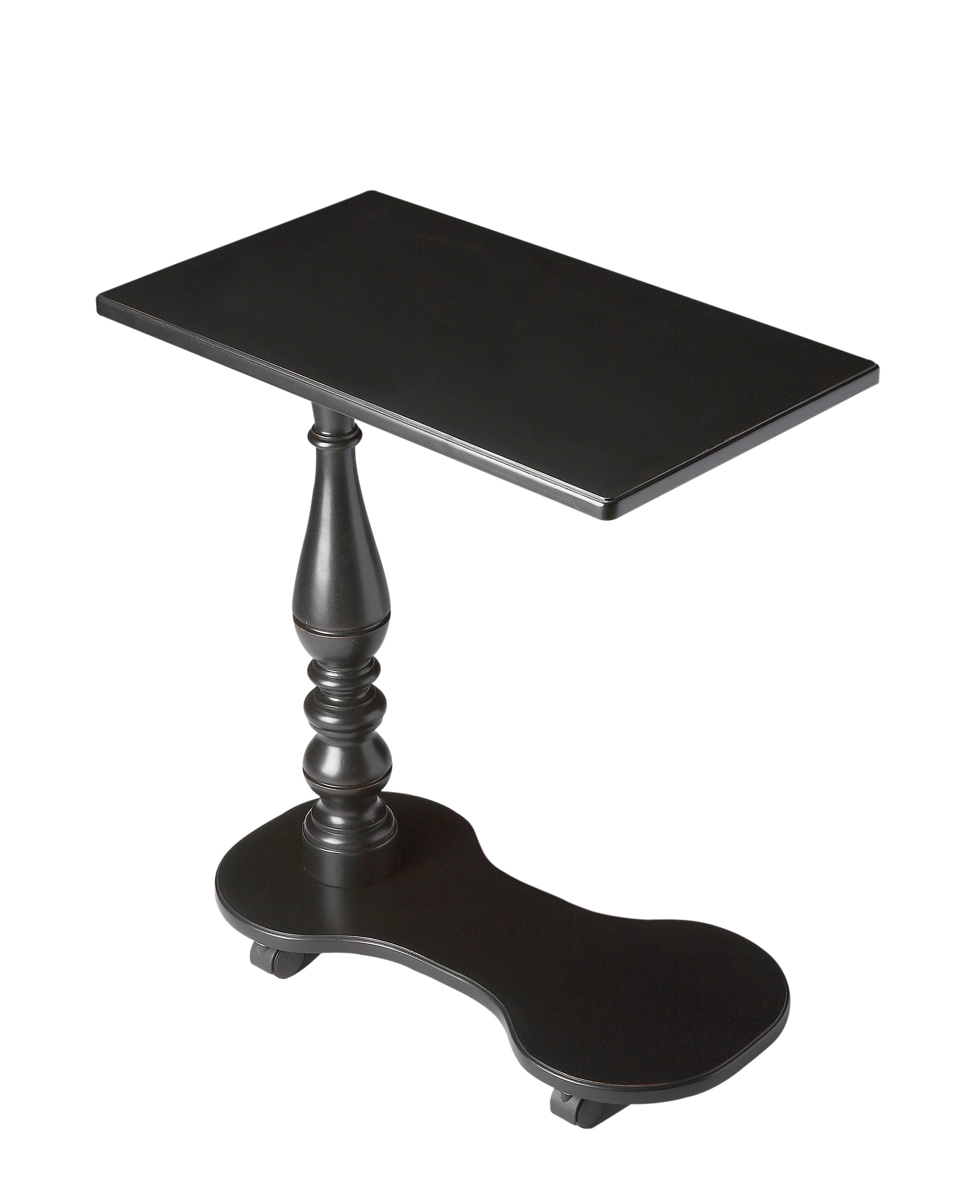 Butler Black Licorice Mobile Tray Table