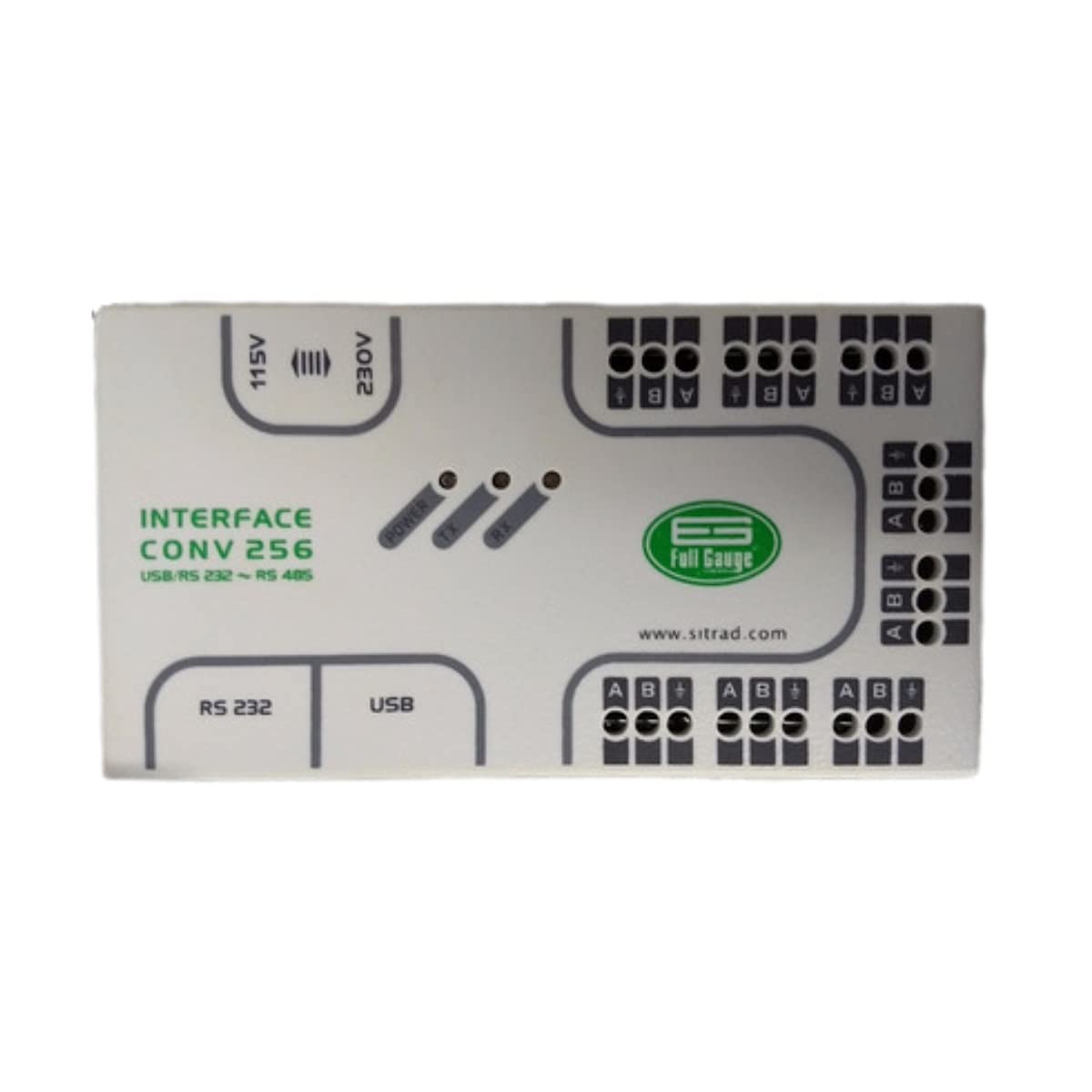 Serial Interface Conv 256 Rs-232 Usb/Rs-485