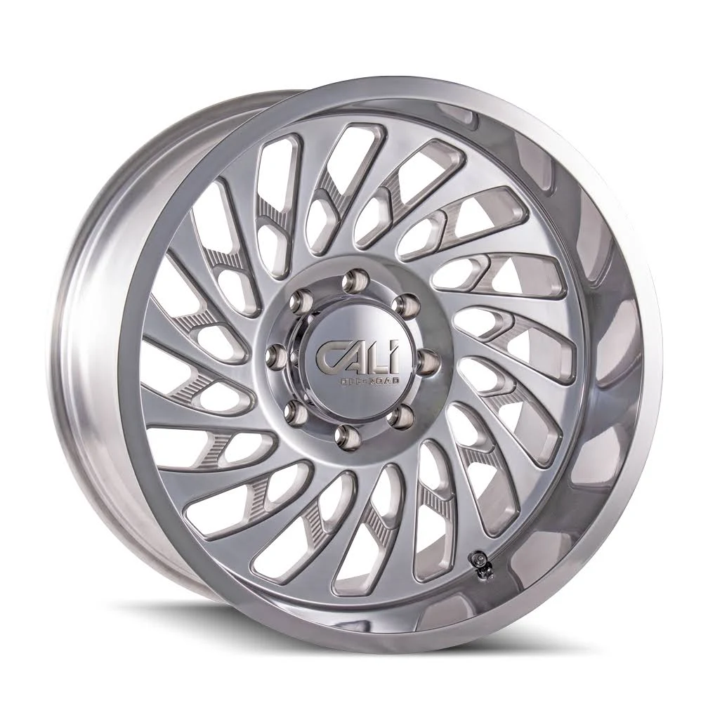 Cali Offroad Switchback 9108 Polished 24x12 6x135 -51mm 87.1mm