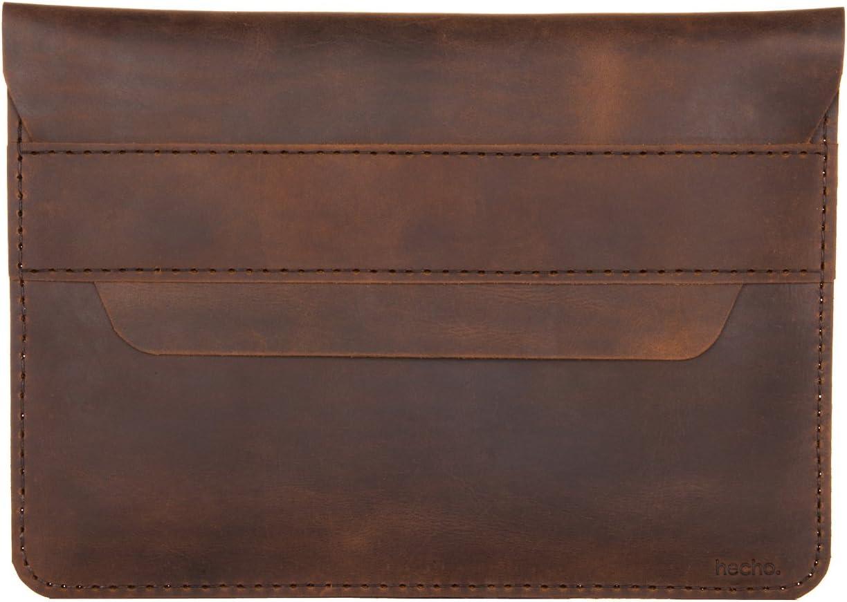 hecho. Leather Case with Pencil Holder Fernando for iPad Pro 12.9 Case (M1 | 2018-2021 | 3rd, 4th & 5th Generation) - Handmade & Fair Trade (iPad Pro 12.9 Sleeve Leather, Cover Bag Skin Accessories)