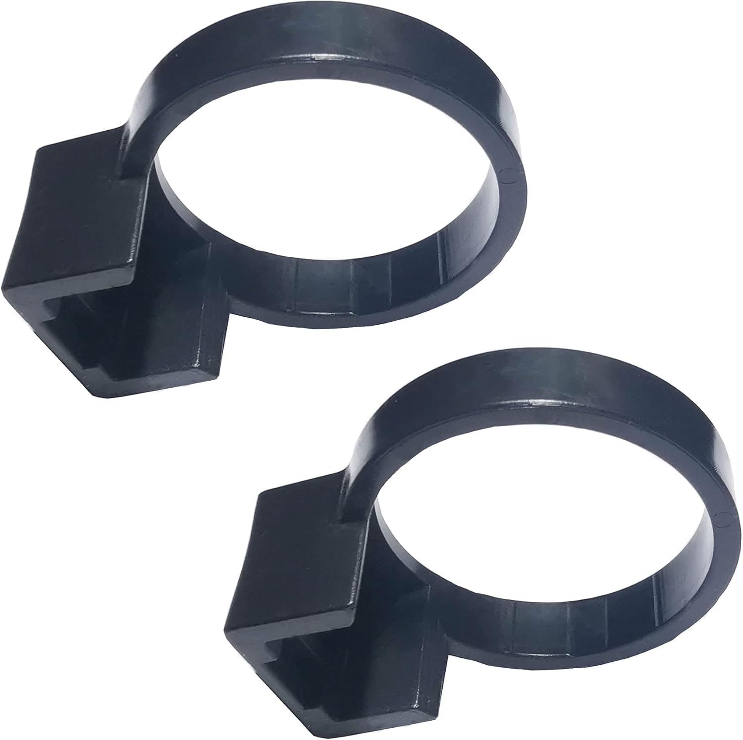 Tesla Model 3/Y Charger Lock for J1772 Adapter (Compatible with Non Flange Adapter) [Black] [2Packs] Pack of 2