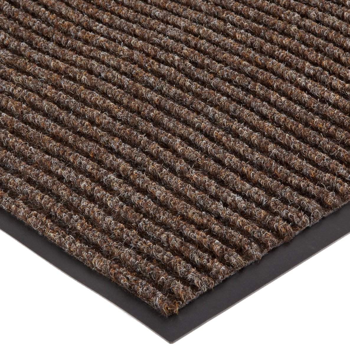 Durable Corporation-613S35 Spectra-Rib Vinyl Backed Indoor Entrance Mat, 3' x 5', Gray