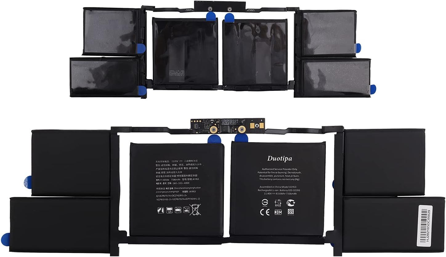 Duotipa A1953 Compatible with MacBook Pro 15