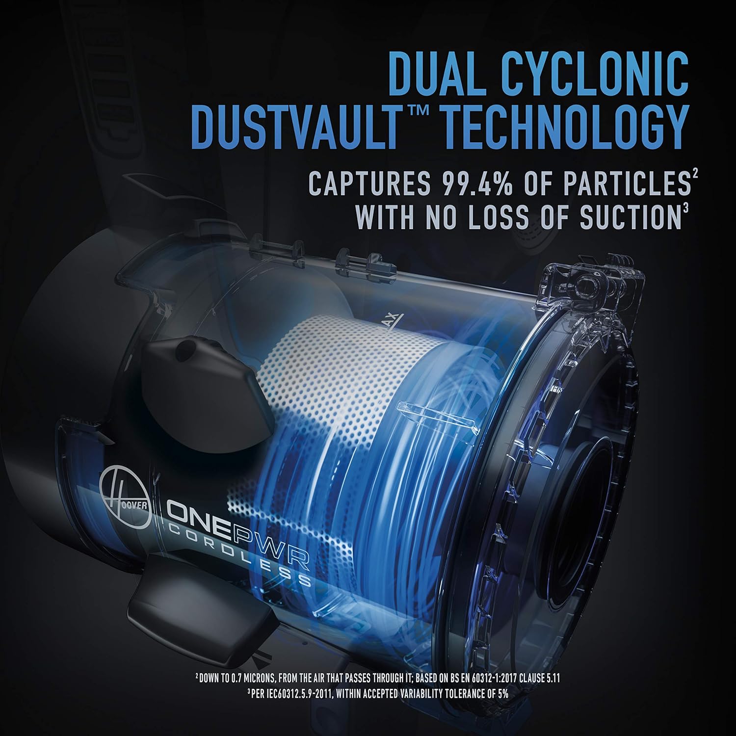 Hoover ONEPWR Blade MAX AutoVac Cordless Hand Held Vacuum Cleaner, Lightweight Handheld for Home Car and Pet Hair, BH53357VE, Black