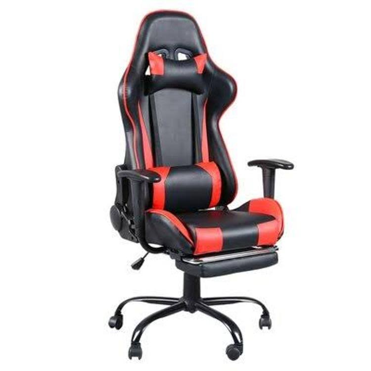PC u0026 Racing Game Chair Ebern Designs Color: Black/Red