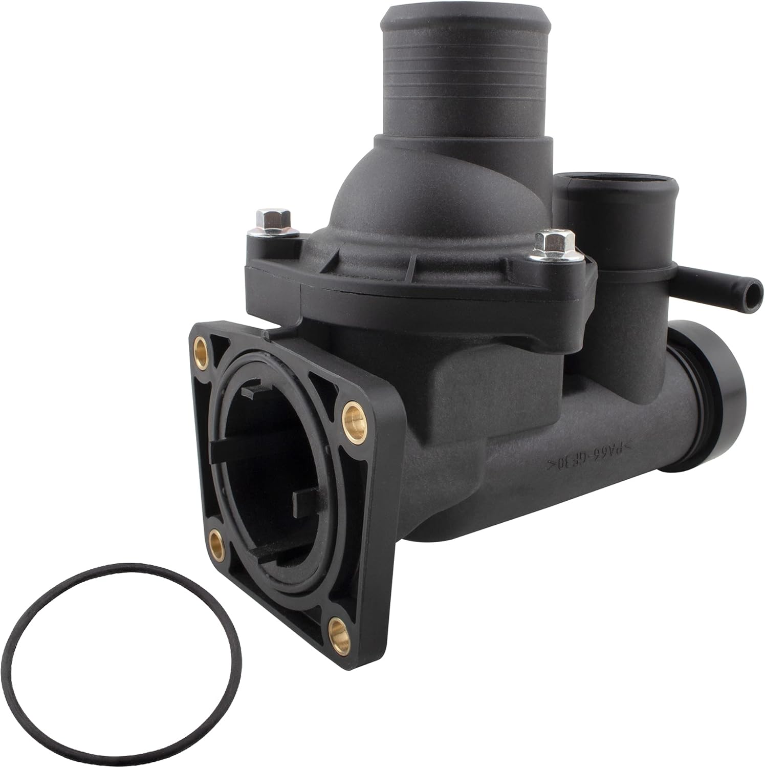 BOXI Thermostat Housing Kit Assembly For 2002 Ford Thunderbird / 2000-2002 Lincoln LS / 2000-2002 Jaguar S-Type / 2001-2005 Jaguar XJ8 Vanden Plas / 2001-2002 Jaguar XK8 (Replaces XW4Z8592AA 902-215)