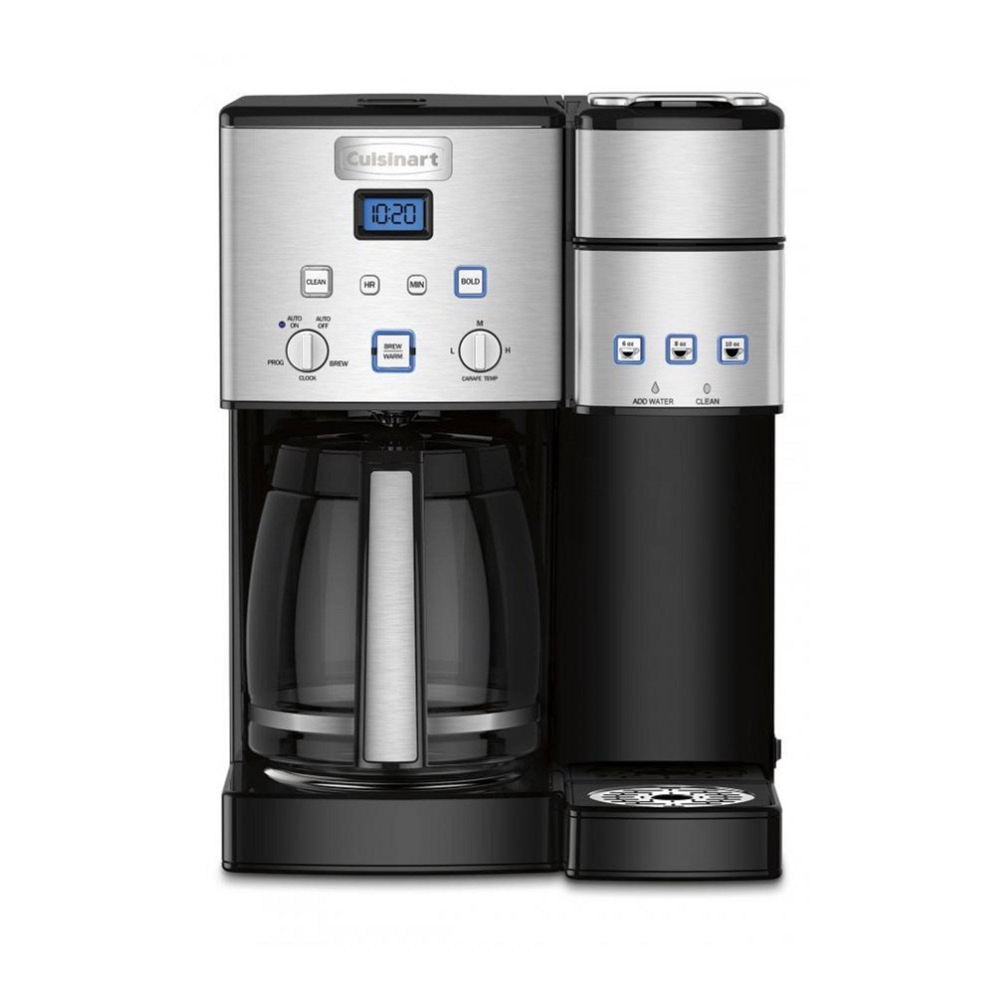 Cuisinart SS-15P1 Coffee Center 12-Cup Coffeemaker and Brewer w/ Cleaner Bundle, Black