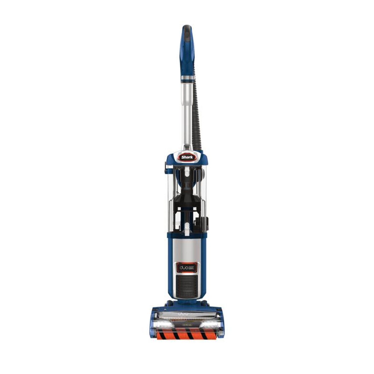 Shark QU202Q DuoClean Slim Upright HEPA Vacuum, Blue (Certified Refurbished) - Bronze