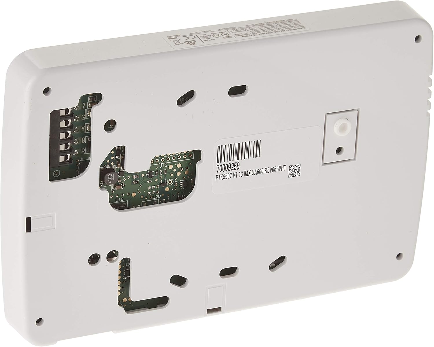 DSC PTK5507 PowerSeries TouchScreen Security Interface, 7 Inch display